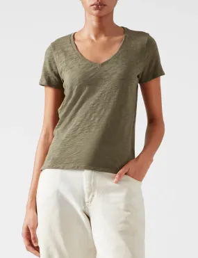 Schoolboy V-Neck, Army