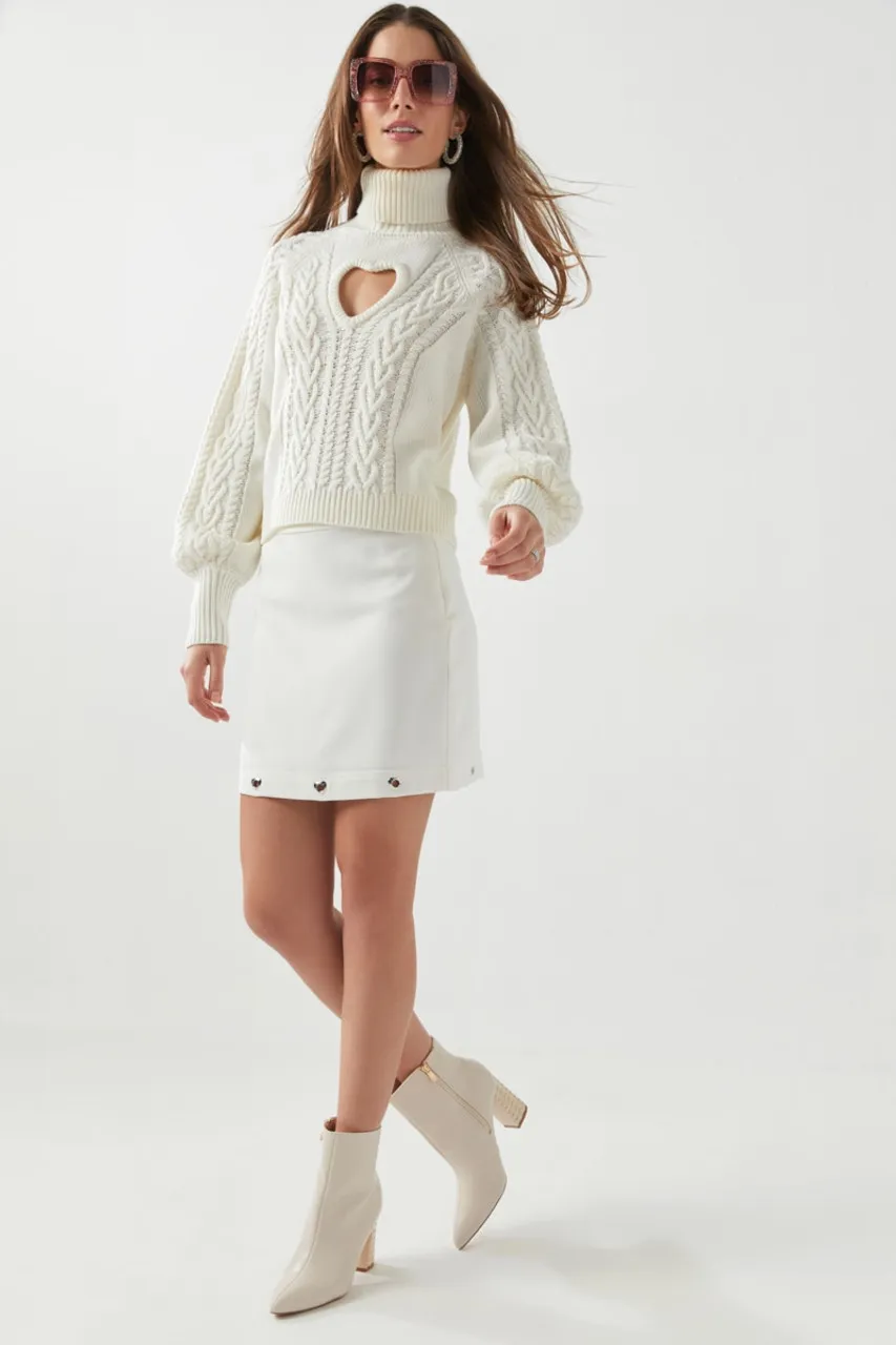 Shae Turtleneck Pullover Sweater