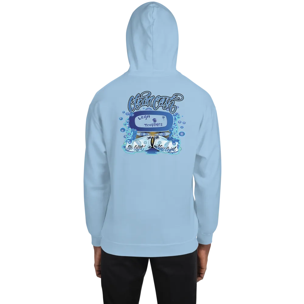 Sky Blue Legit Trappers Unisex Hoodie