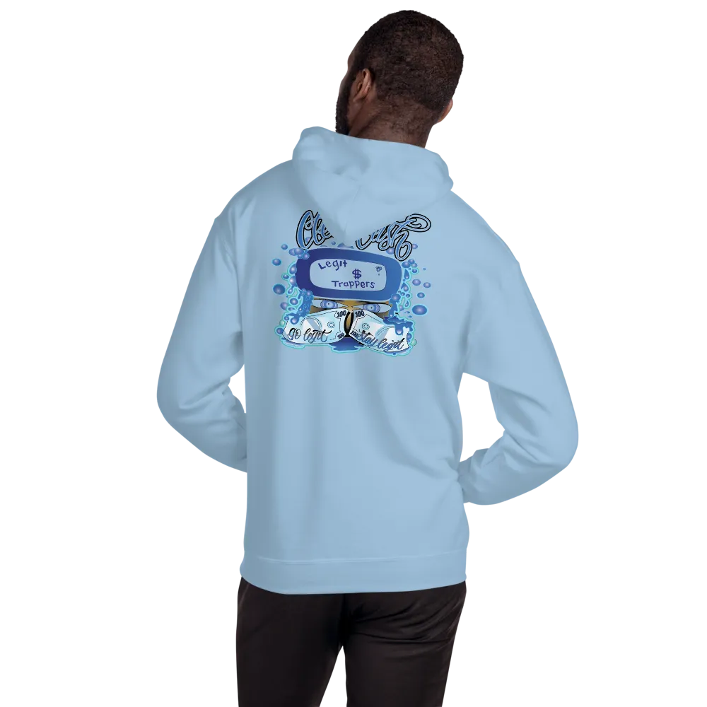 Sky Blue Legit Trappers Unisex Hoodie