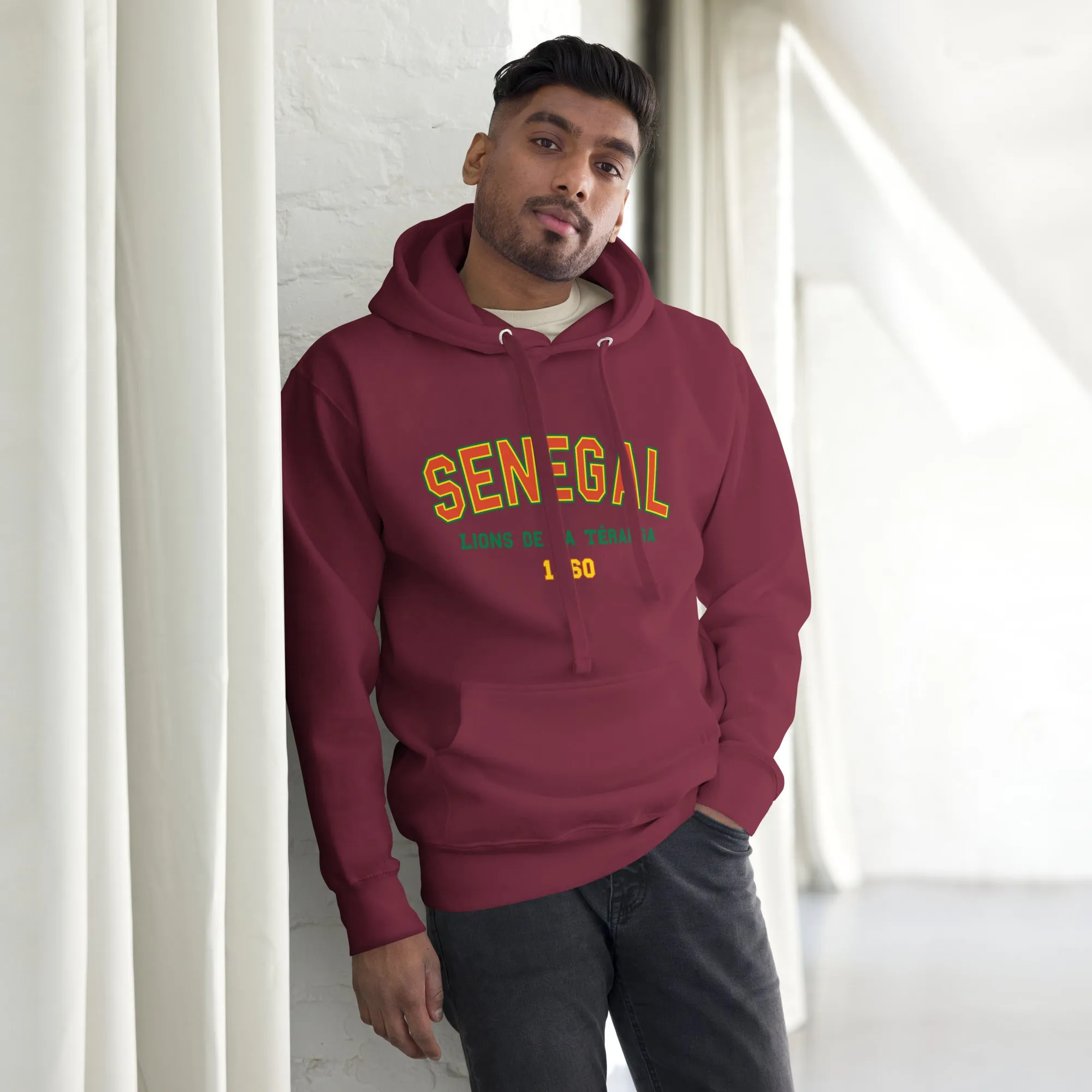 Sqdltd Senegal WC Colegio Unisex Hoodie