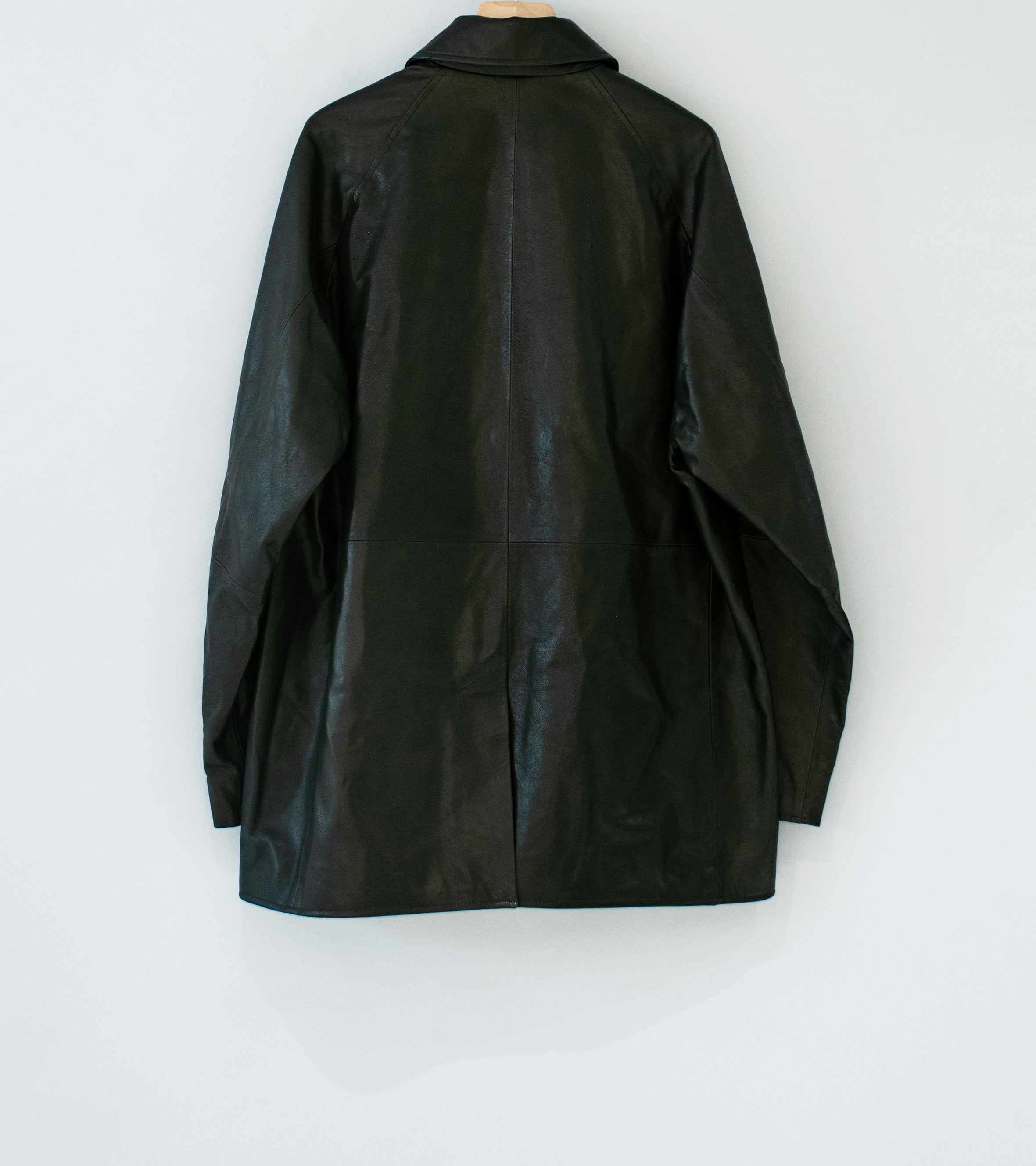 Stein 'Leather Half Coat' (Black)