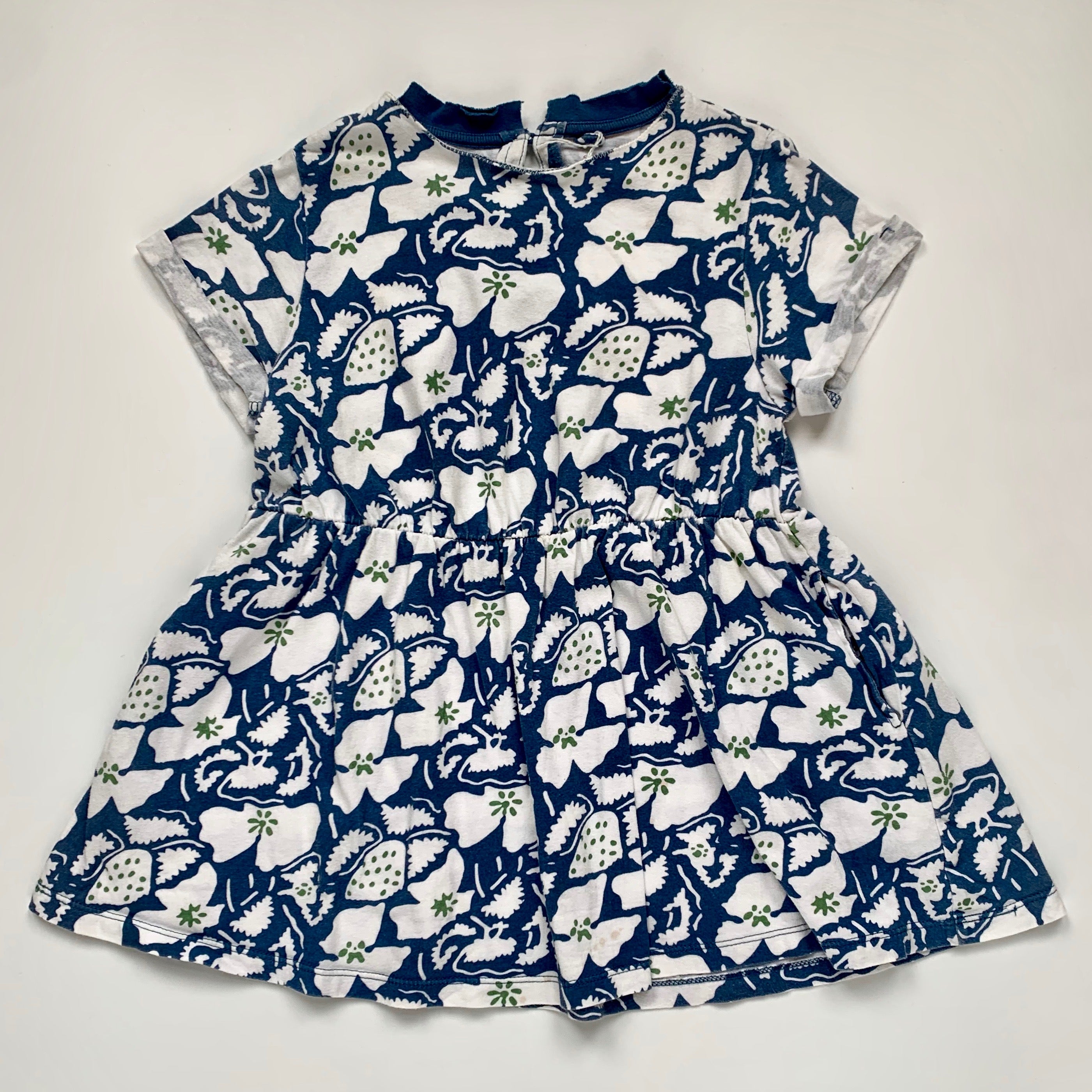 Stella McCartney Blue Print Dress: 4 Years