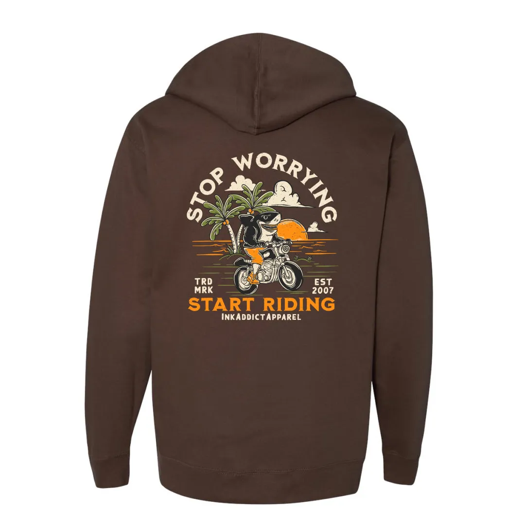 Stop Worrying Unisex Hoodie