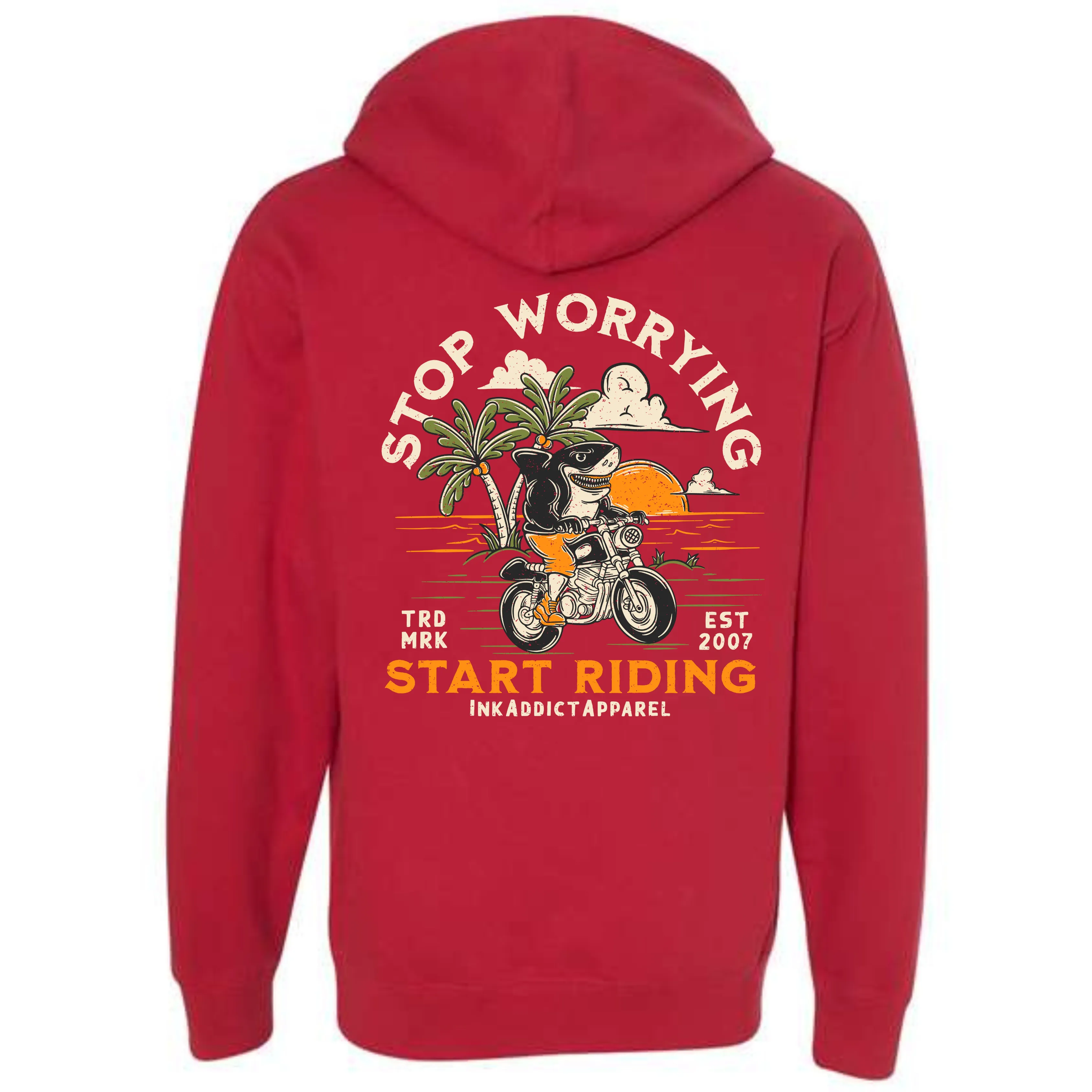 Stop Worrying Unisex Hoodie