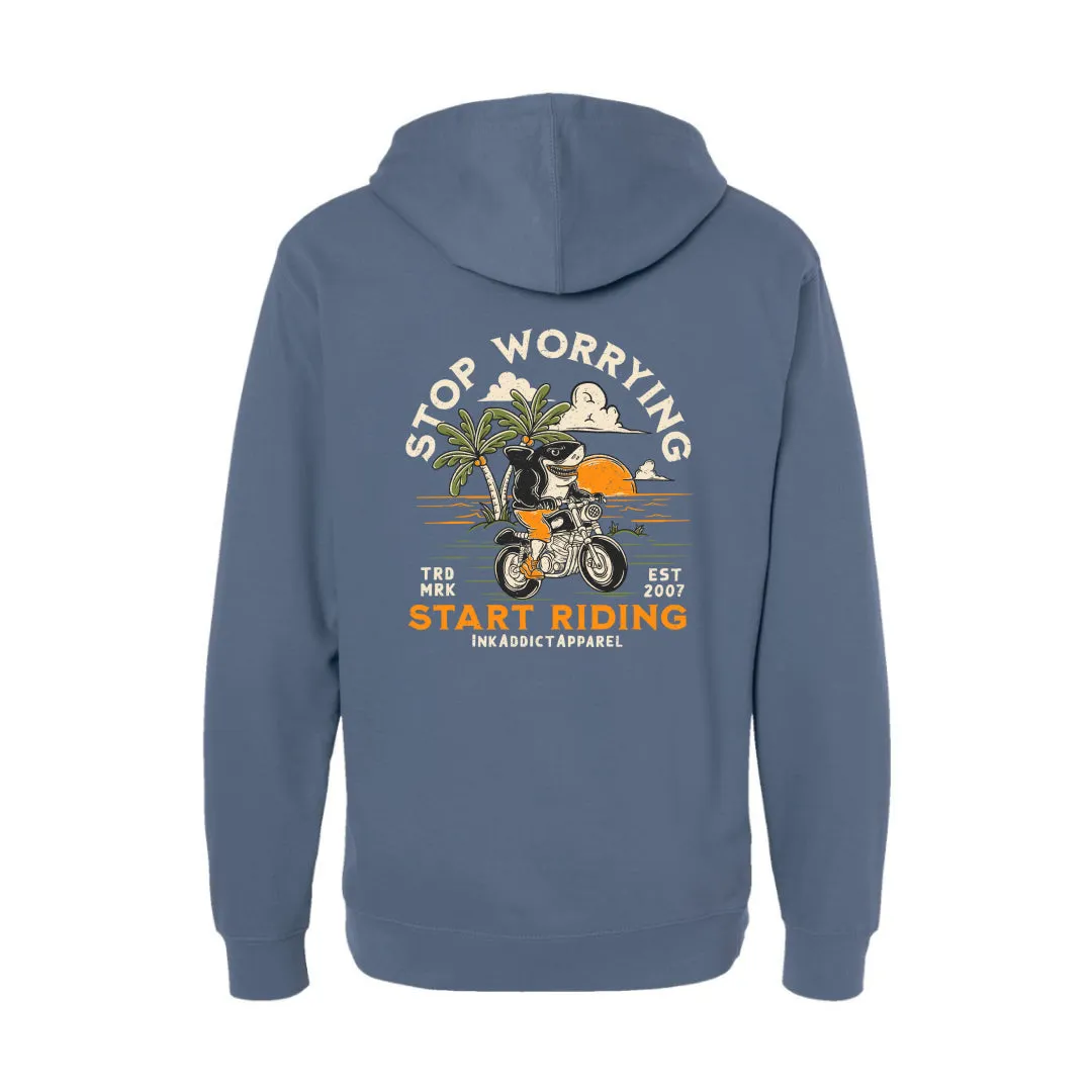 Stop Worrying Unisex Hoodie