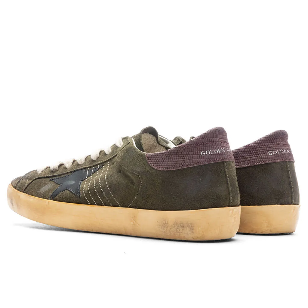 Super-Star Sneakers - Green/Black/Bordeaux