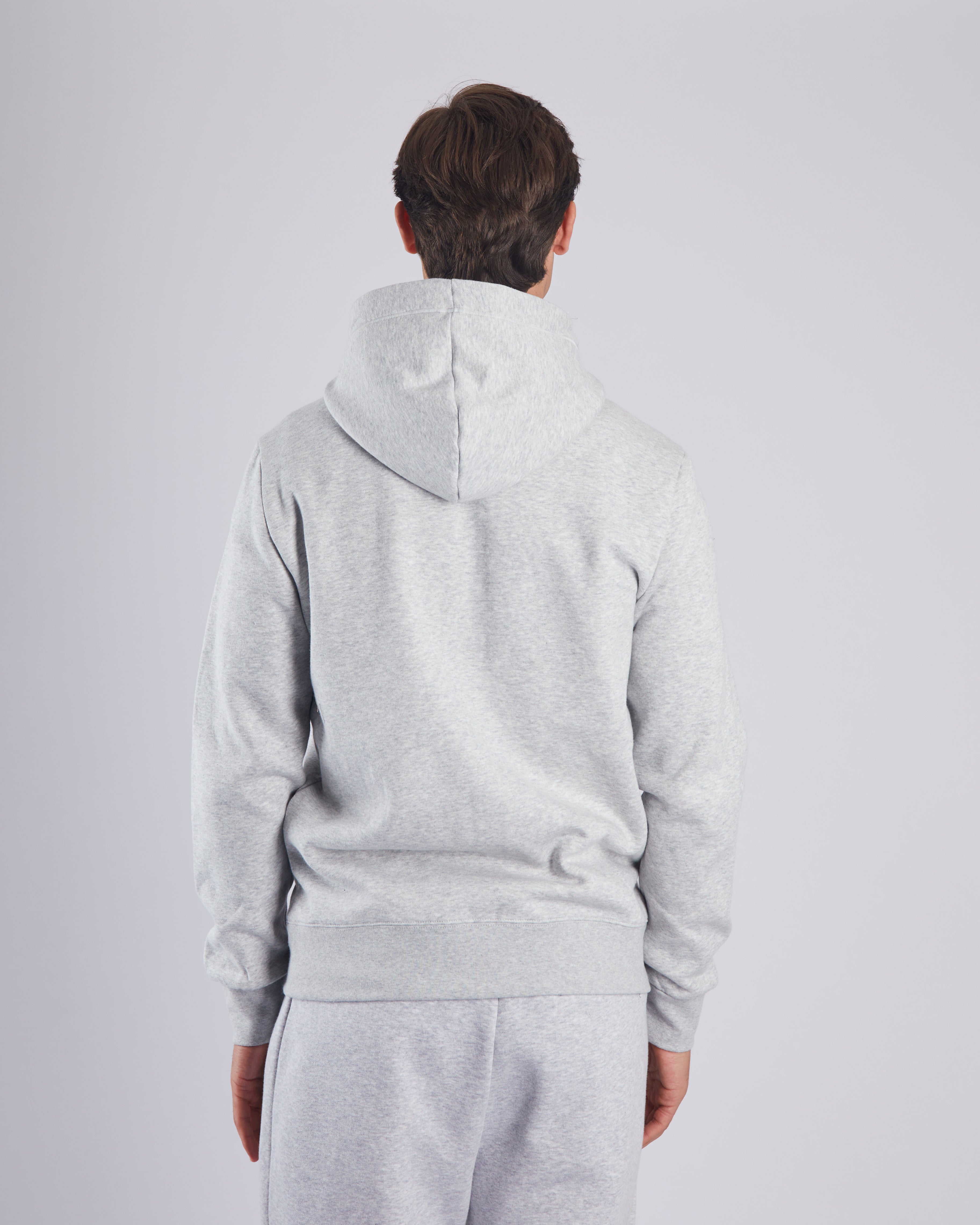 Tadgh Zipper Grey Marl