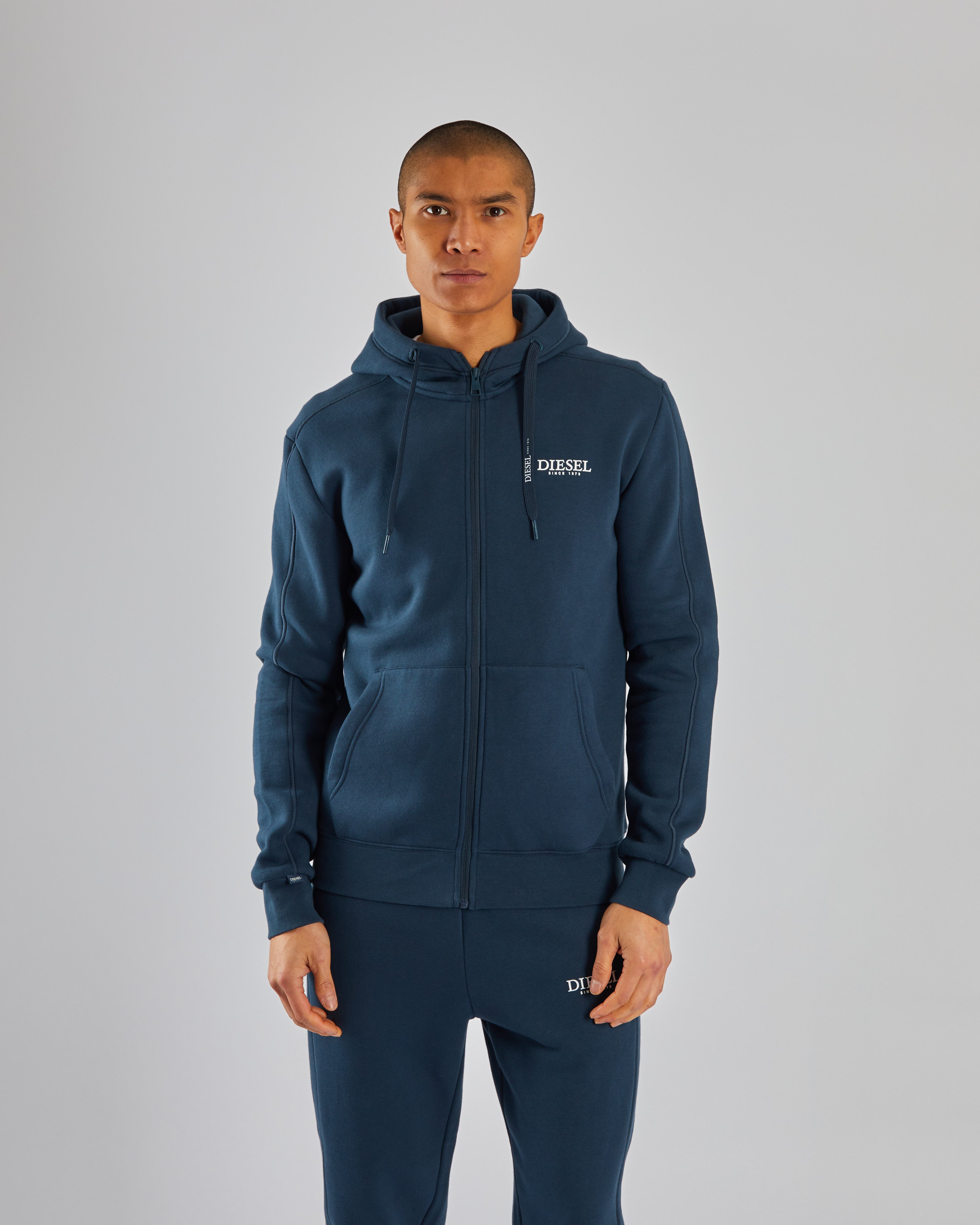 Tadgh Zipper Petrol Navy