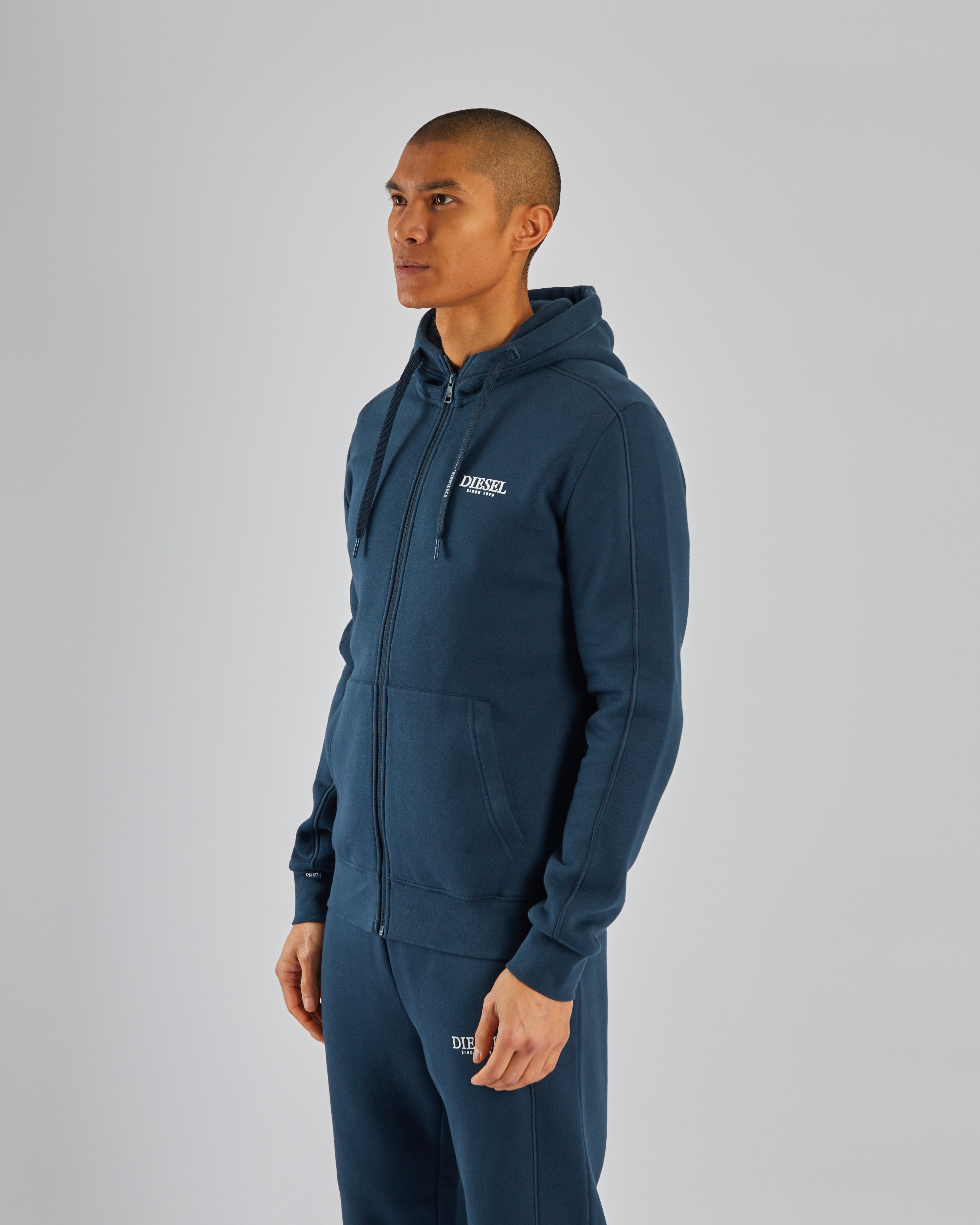 Tadgh Zipper Petrol Navy