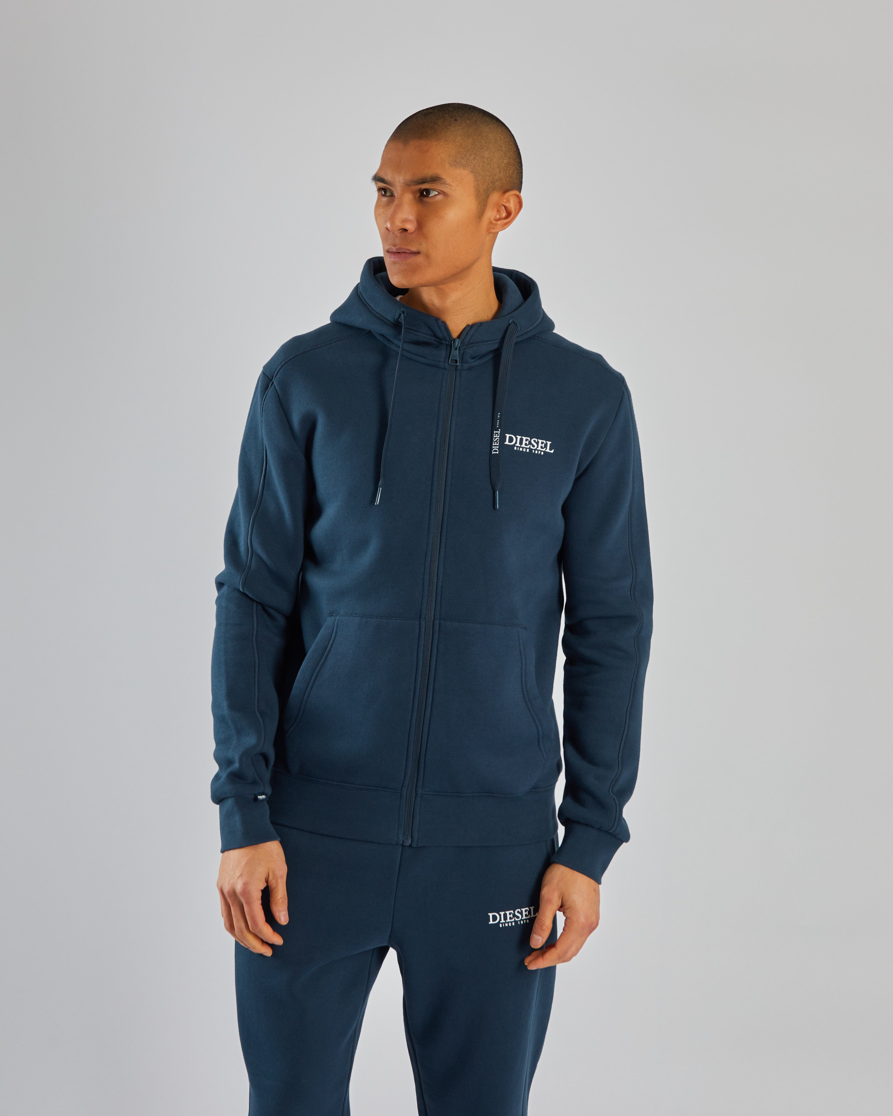 Tadgh Zipper Petrol Navy