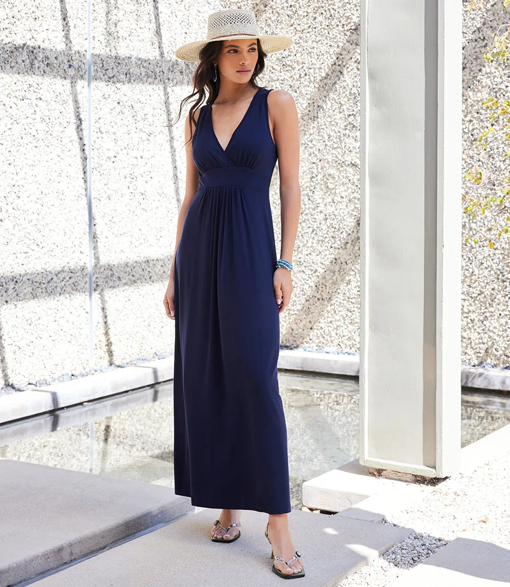 V-Neck Maxi Dress