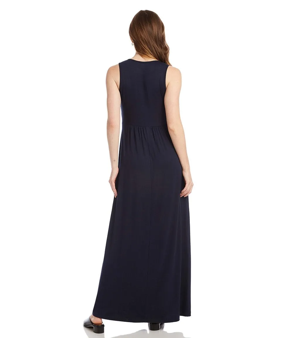 V-Neck Maxi Dress