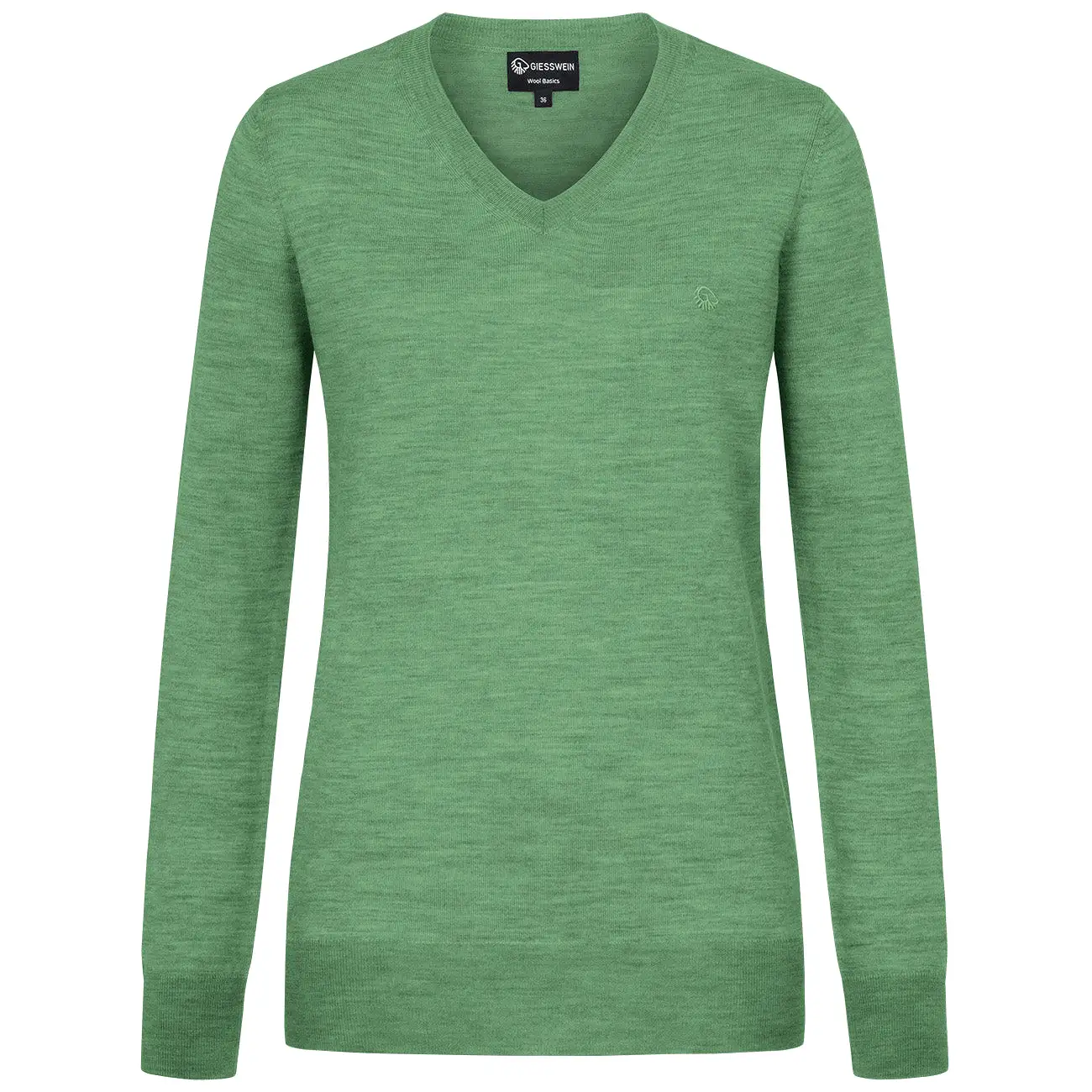 Wool Pullover Light V Neck Women