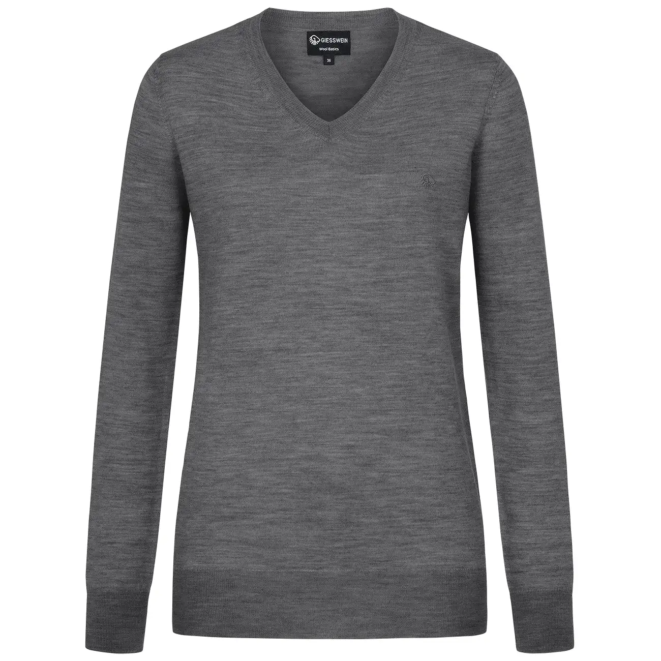 Wool Pullover Light V Neck Women