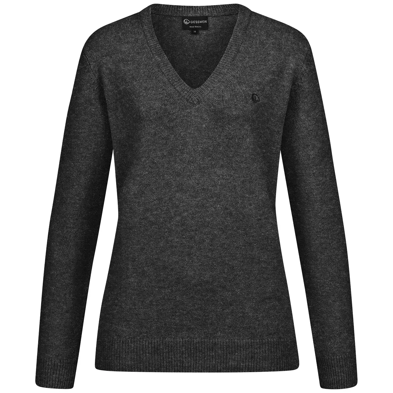 Wool Pullover V Neck Women