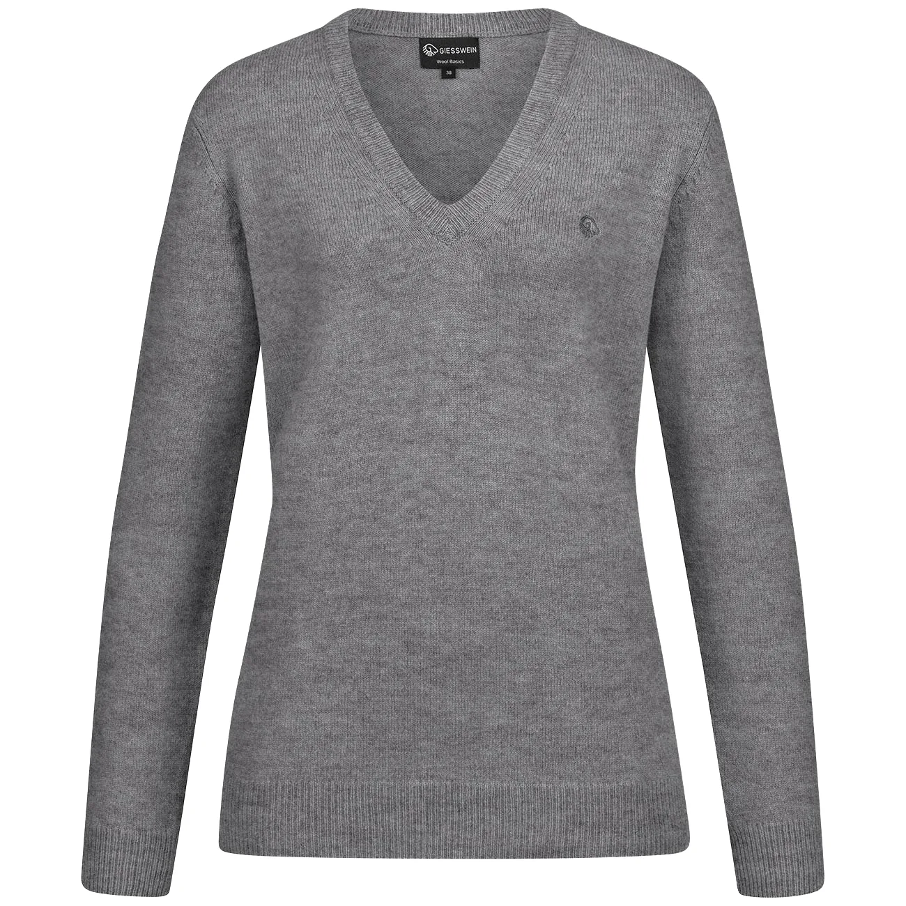 Wool Pullover V Neck Women