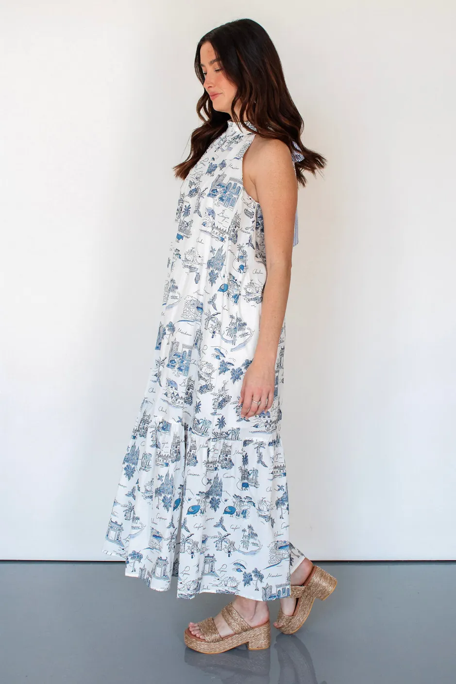 Yacht Club Maxi Dress