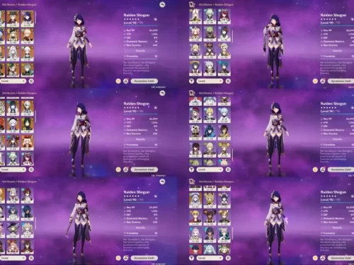 Genshin Impact | EU - AR60 - 69 Charcter 22 5 Star - 11 Weapons - Beutiful Account - Code637